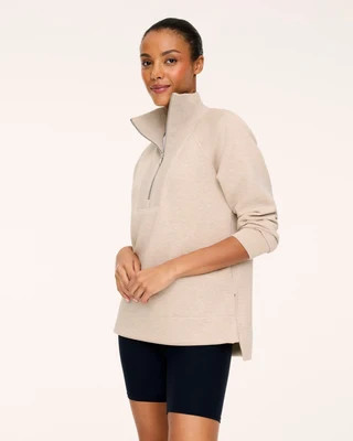 SPANX AirEssentials® Brushed Half Zip Tunic | Spanx