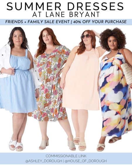 Plus Size Summer Dresses at Lane Bryant — currently 40% off your order! 

#LTKsalealert #LTKSeasonal #LTKcurves
