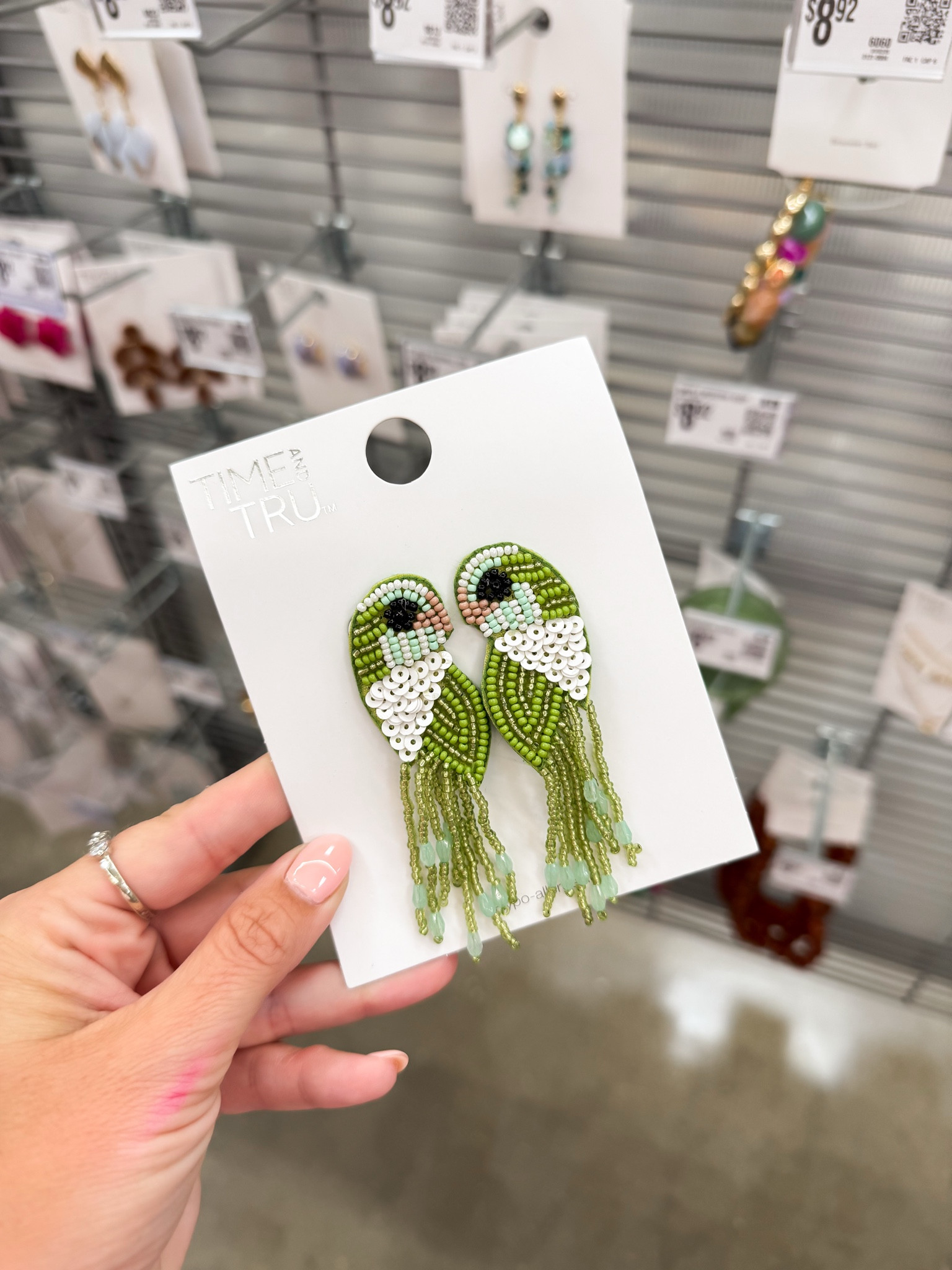 FUN summer accessories - I LOVE these earrings + the color is SO pretty! 

 #LTKootd #LTKSwim #LTKTravel