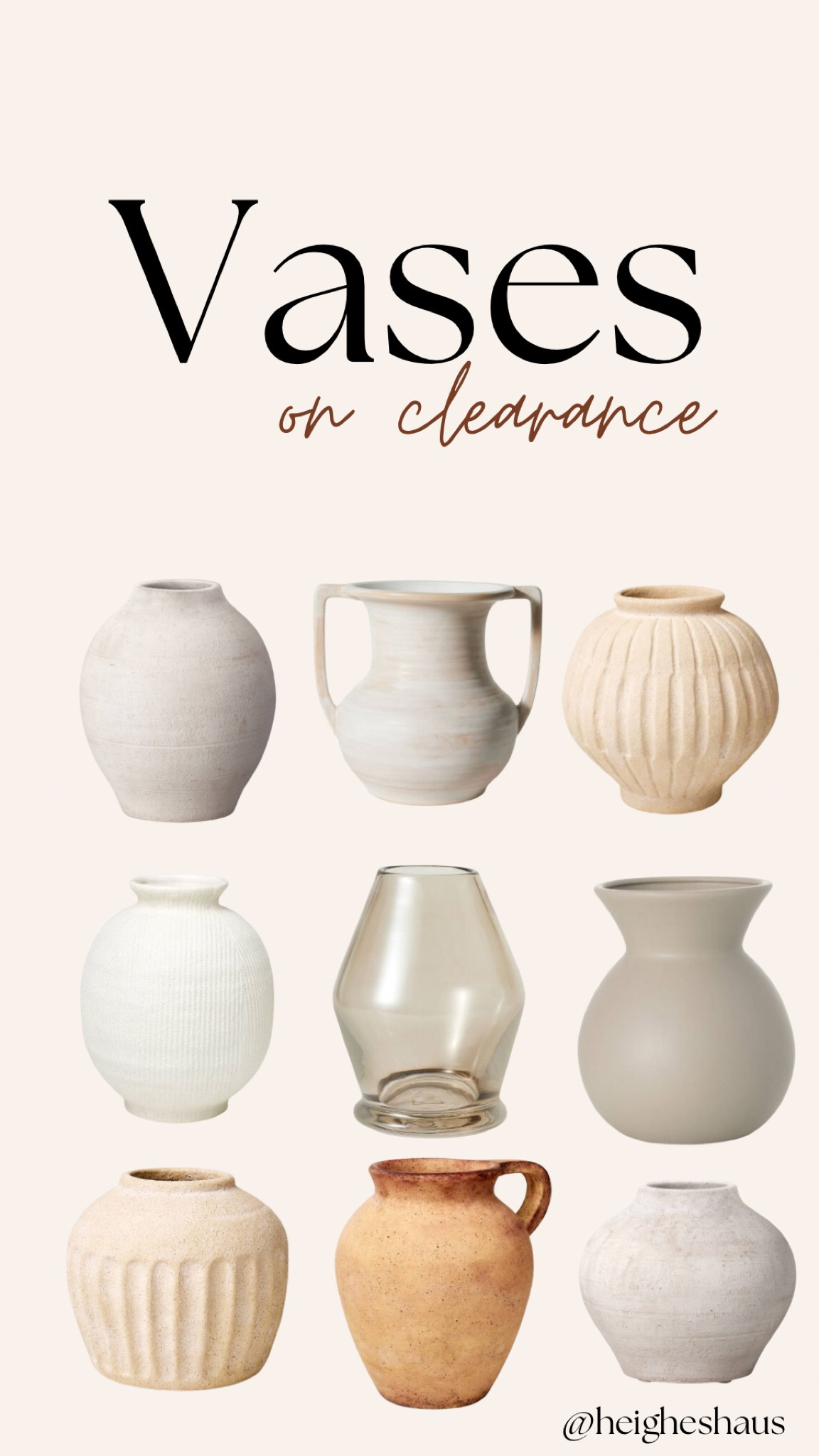 Super cute vases on sale from Target!

#LTKGiftGuide #LTKSaleAlert #LTKHome
