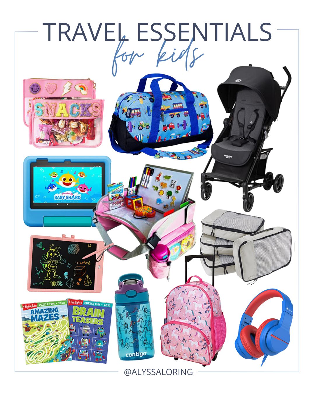 Travel essentials for kids, travel with kids | Amazon (US)