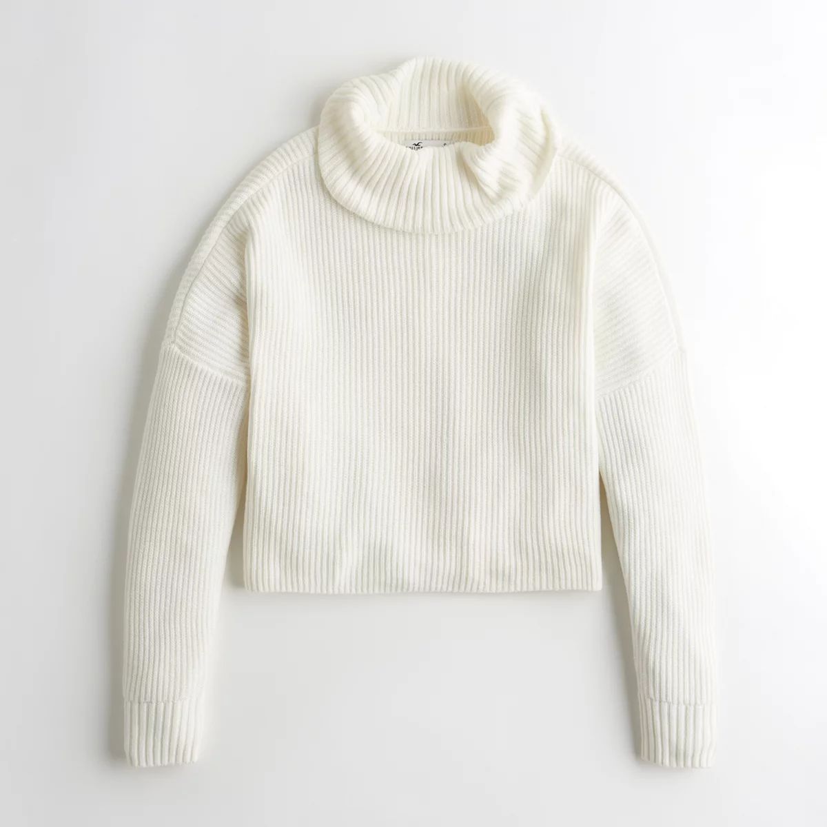 Girls Ribbed Turtleneck Sweater from Hollister | Hollister US