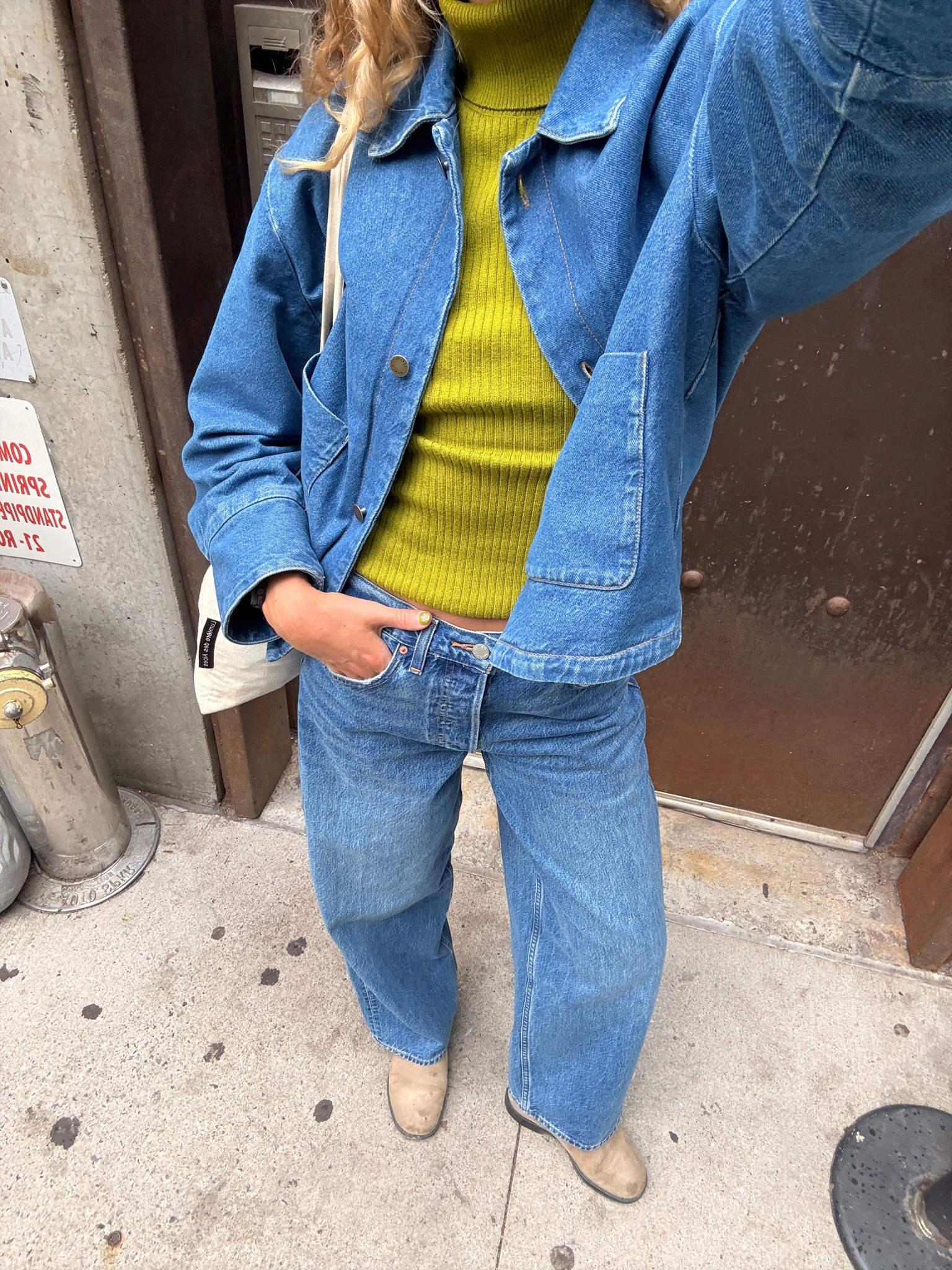 Canadian tux kind of summer 