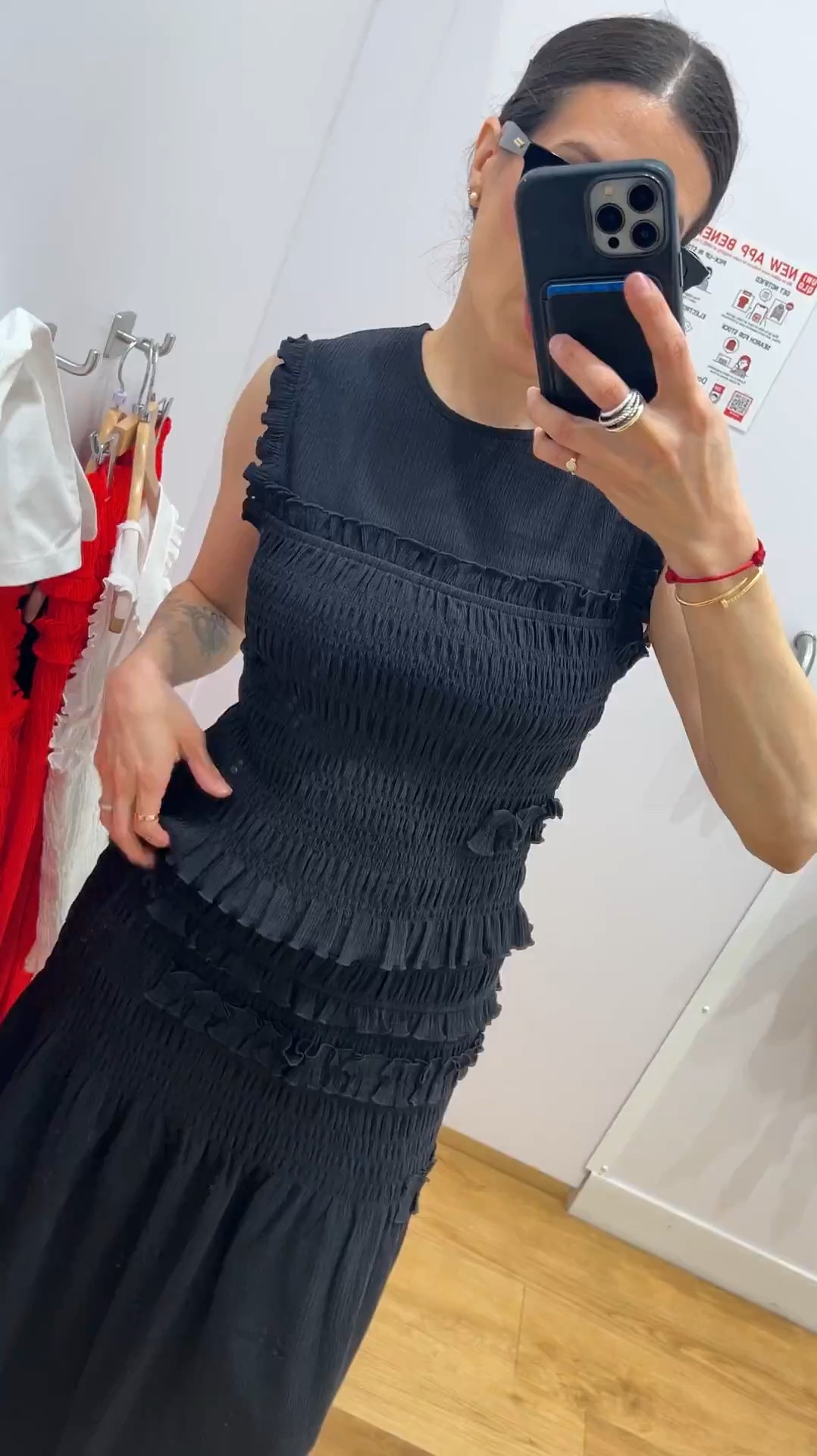 Trying on the Uniqlo x Cecilie Bahnsen collection! Just launched today. I sized up to accommodate my bust and hips. I got a size M in the top and a L in the skirt. I’m usually size XS/S in Uniqlo. The collection fits TTS but I wanted a little more room for comfort  

#LTKstyletip #LTKmodest #LTKsummer