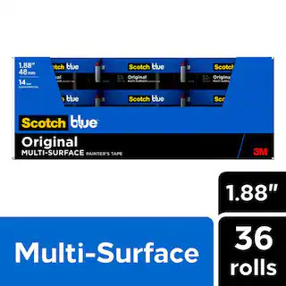 ScotchBlue 1.88 in. x 60 yds. Original Multi-Surface Painter's Tape (Case of 36) | The Home Depot