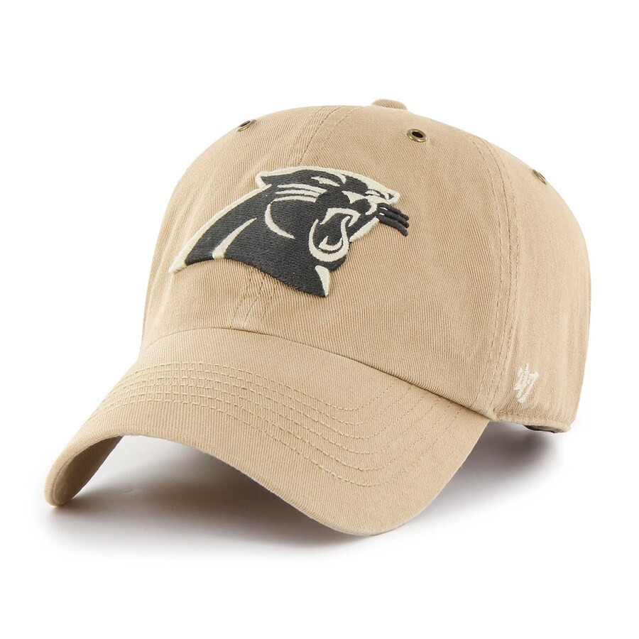 Carolina Panthers '47 Overton Clean Up Adjustable Hat - Khaki | Fanatics