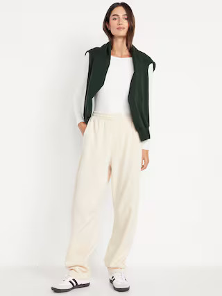 Mid-Rise SoComfy Barrel Sweatpants | Old Navy (US)