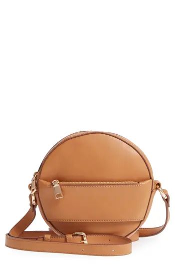 Bp. Faux Leather Canteen Crossbody Bag - Beige | Nordstrom