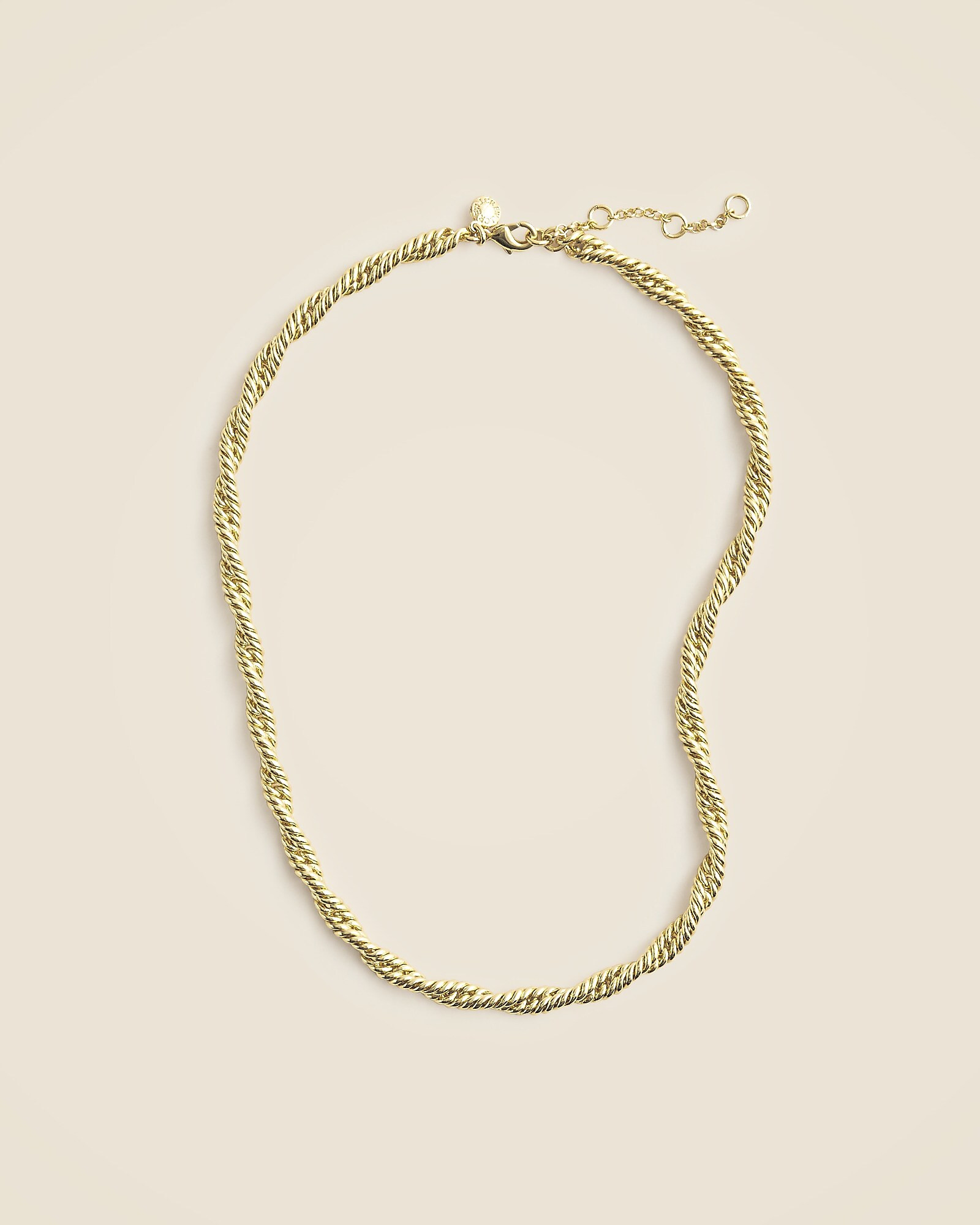 Long twist-chain necklace | J. Crew US