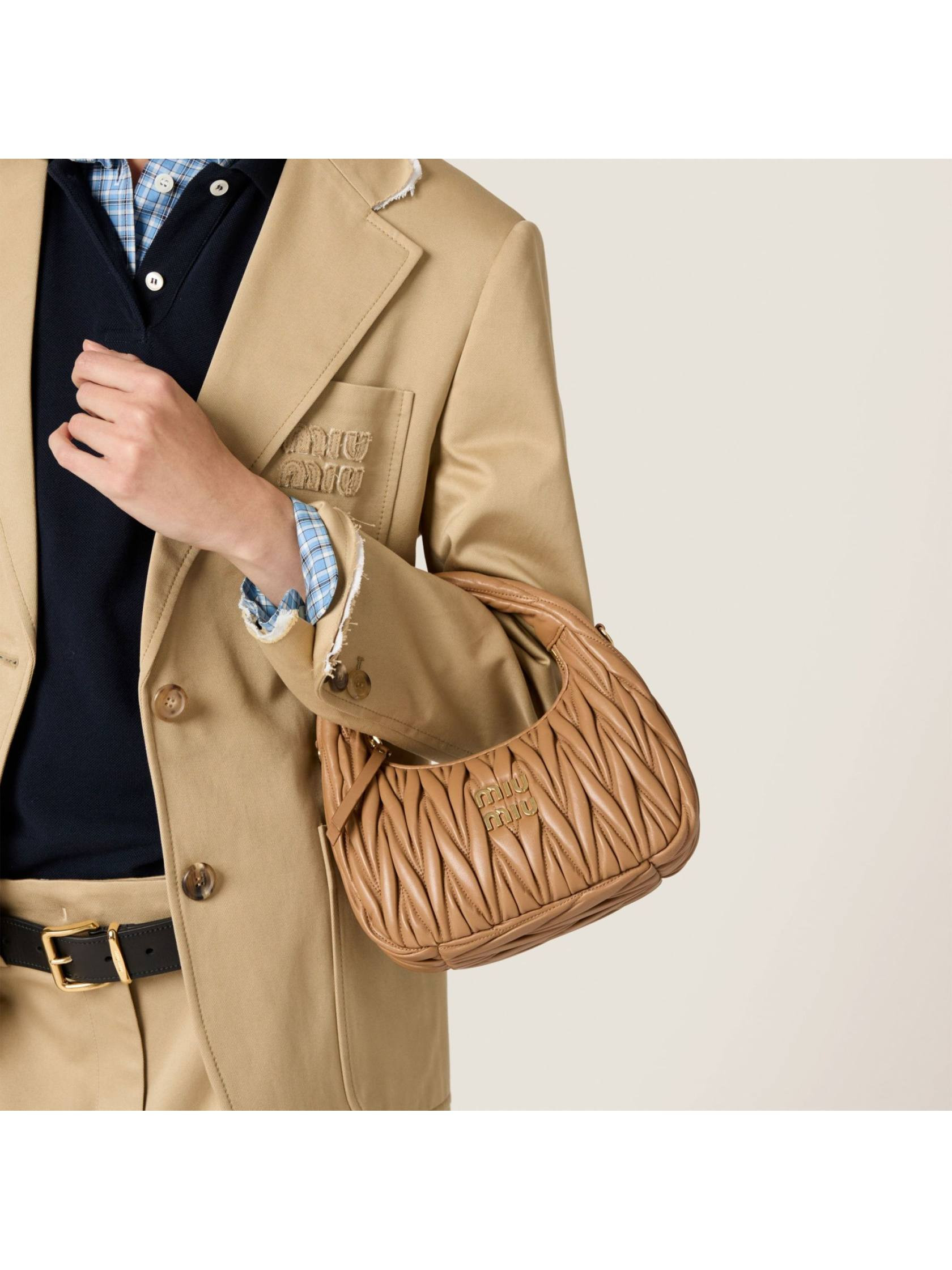 Wander matelass\u00e9 nappa leather hobo bag | Senser US