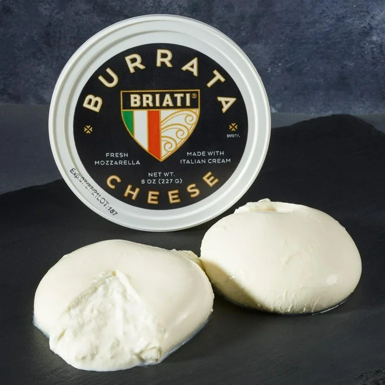 Briati Burrata Cheese, 8OZ, 6 Pack | Walmart (US)