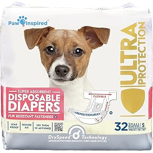 wegreeco Washable Female Dog Diapers (Pack of 3) | Amazon (US)