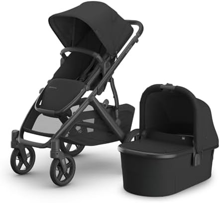 UPPAbaby Vista V3 Stroller + Bassinet V3 - Convertible Single-to-Double Stroller System- Bassinet... | Amazon (US)