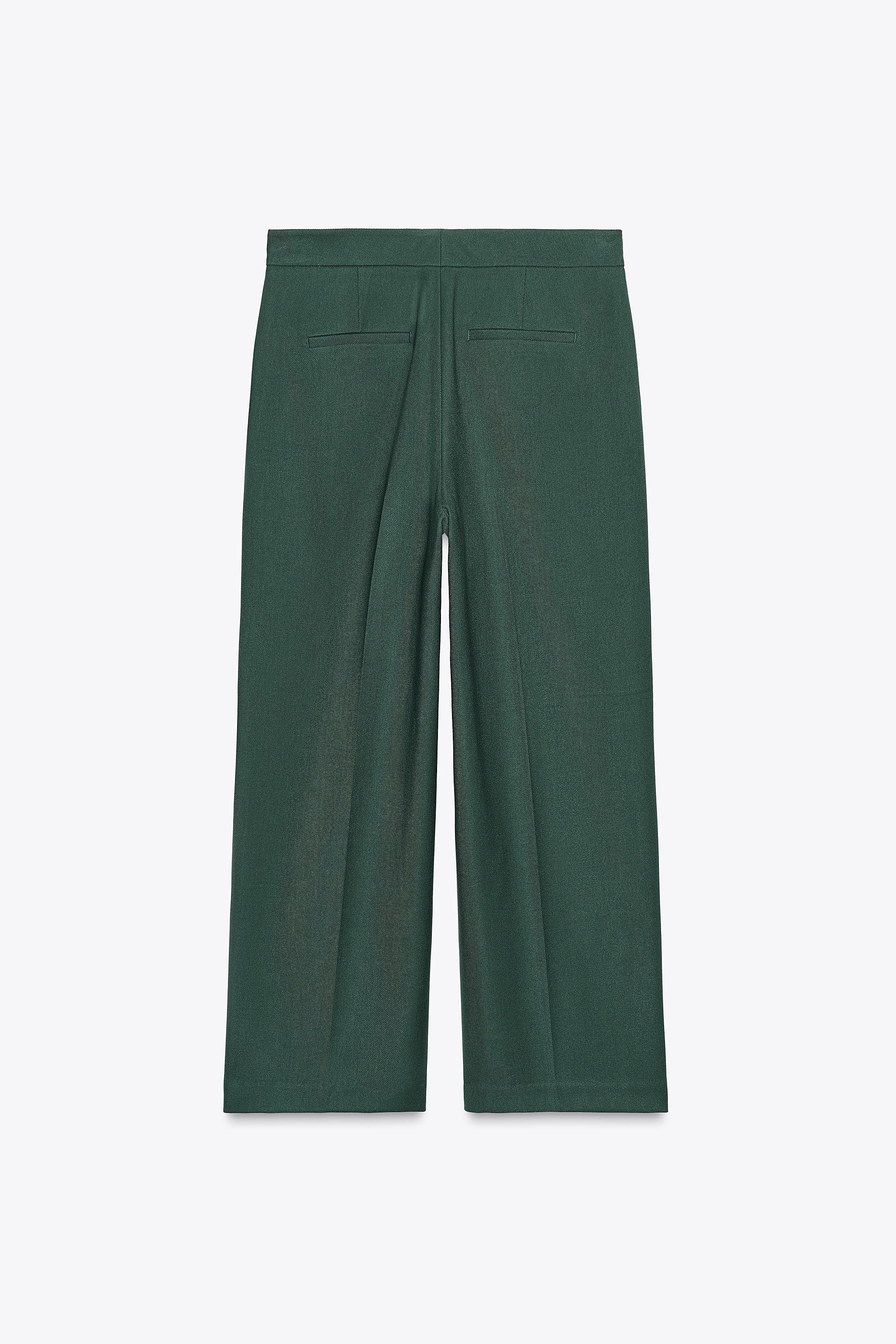 HIGH-WAISTED CULOTTE PANTS | Zara US