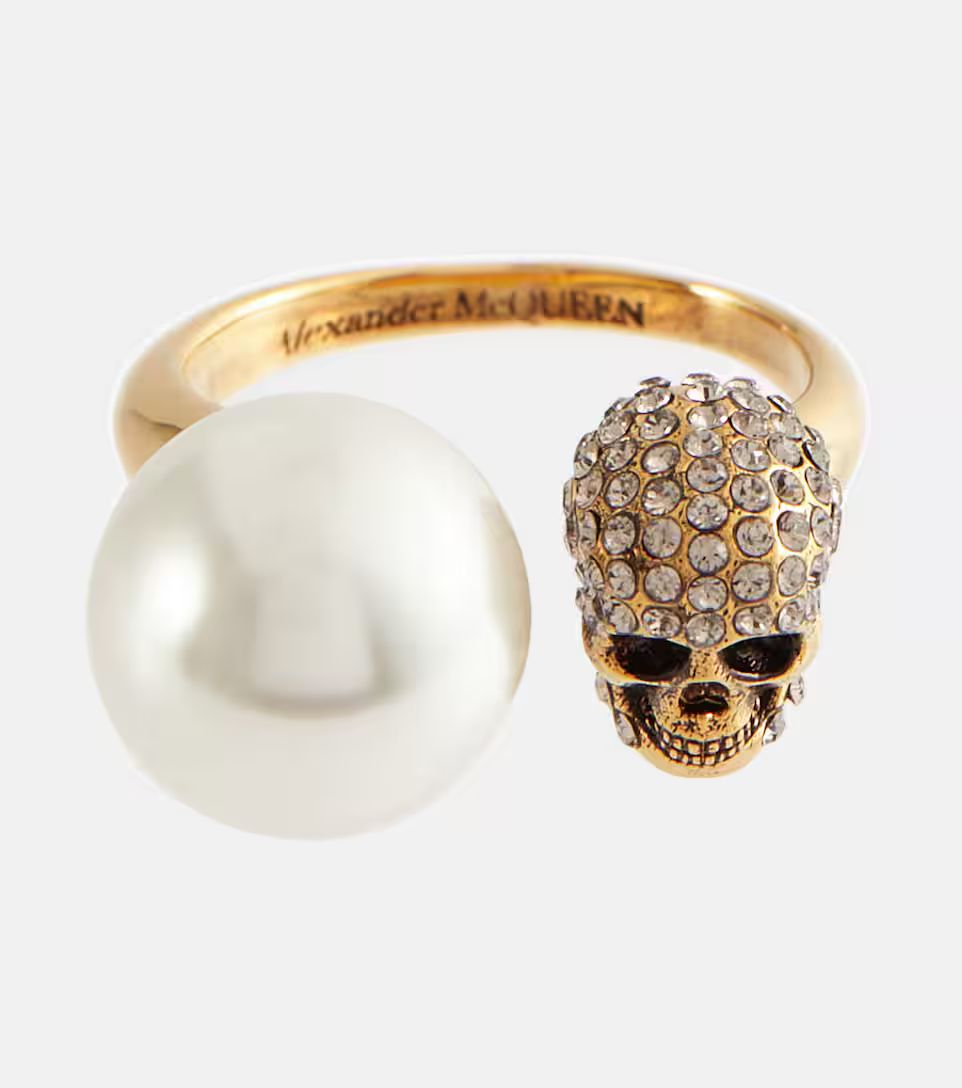 Skull embellished ring | Mytheresa (US/CA)