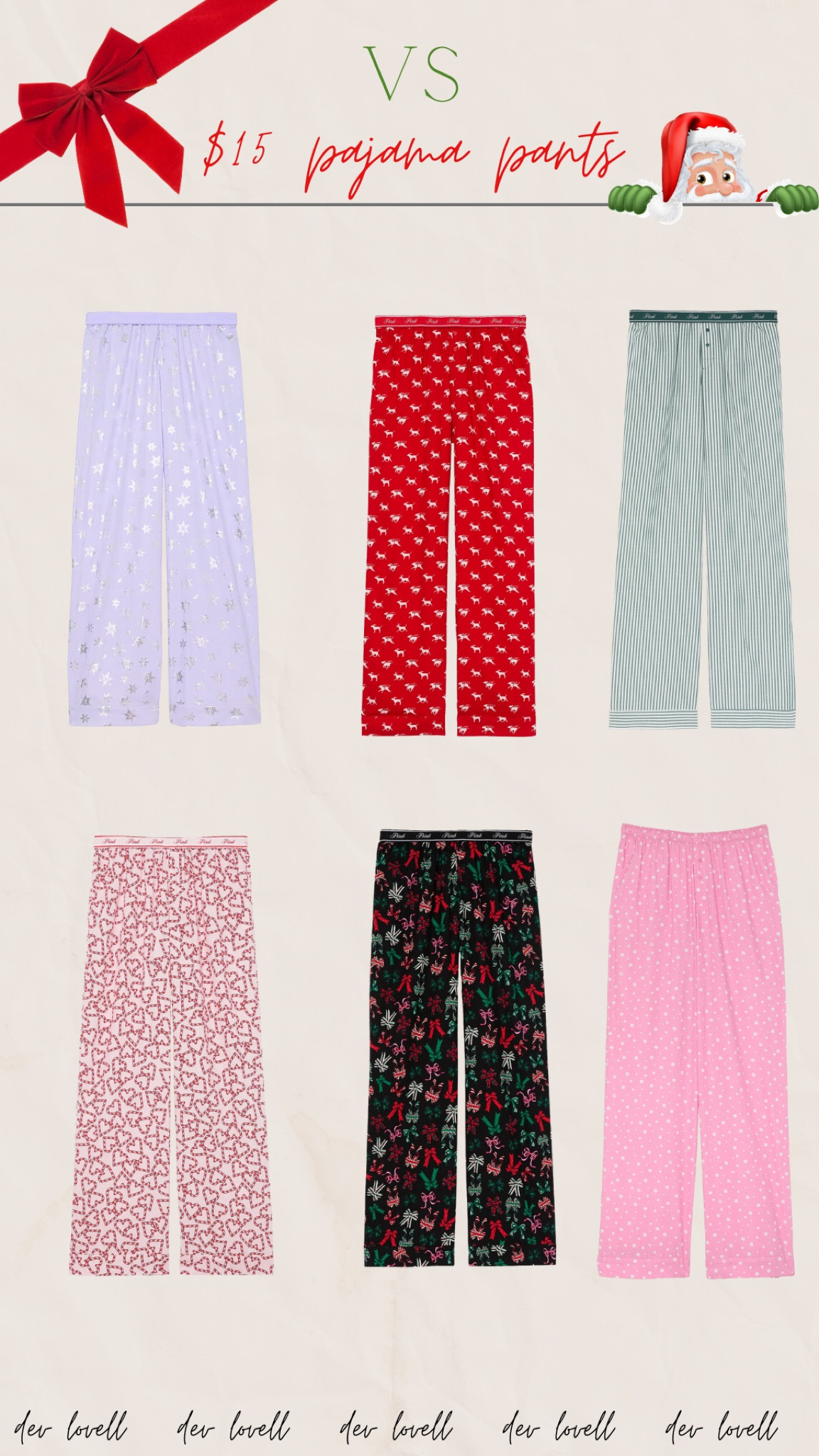 $15 VS pajama pant sale!! Perfect for holiday gifting 🎄😍🎅🏼





#LTKSaleAlert #LTKGiftGuide #LTKHoliday