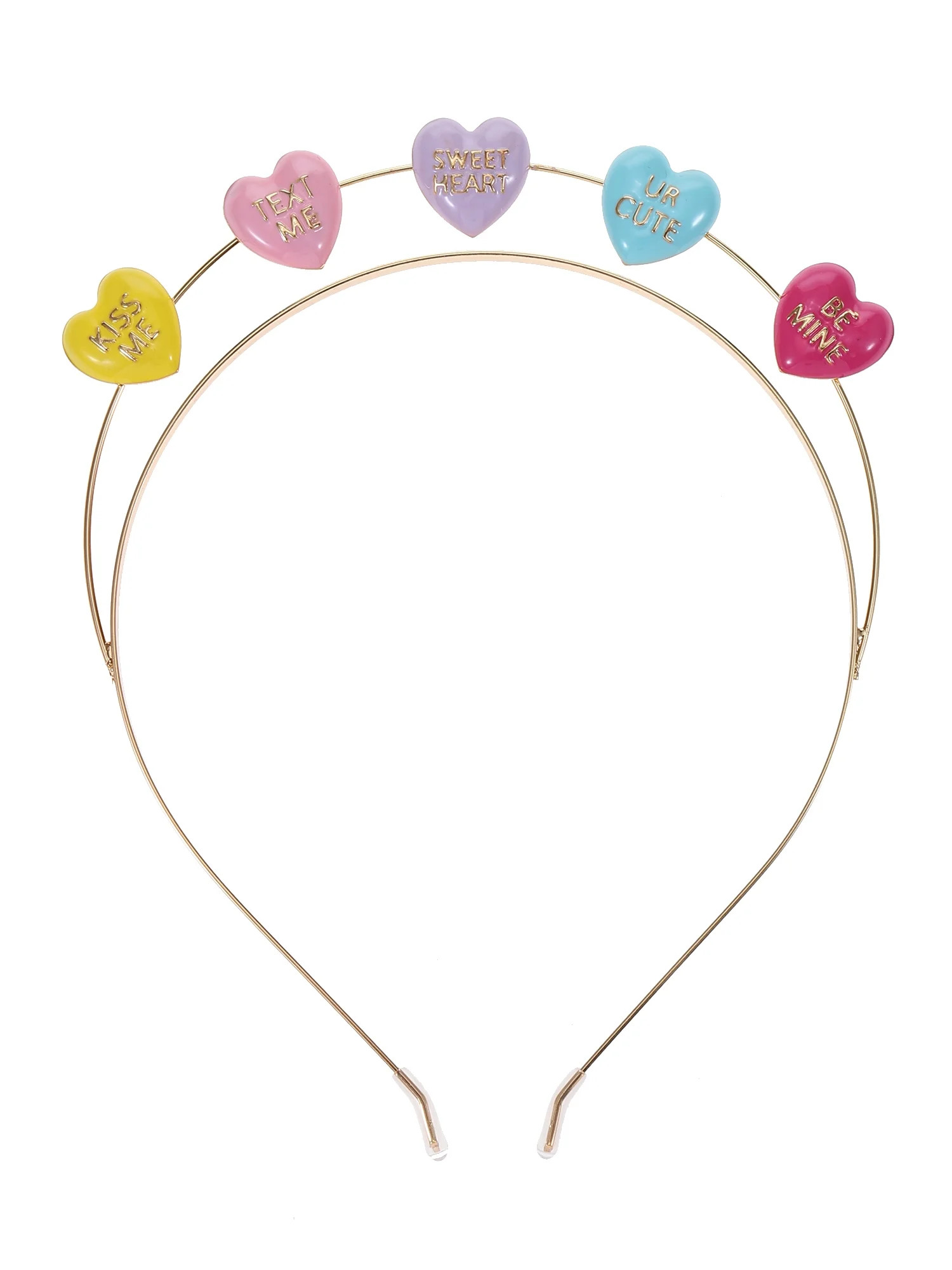 Way to Celebrate Valentine's Day Color Hearts Headband, 1 Piece | Walmart (US)