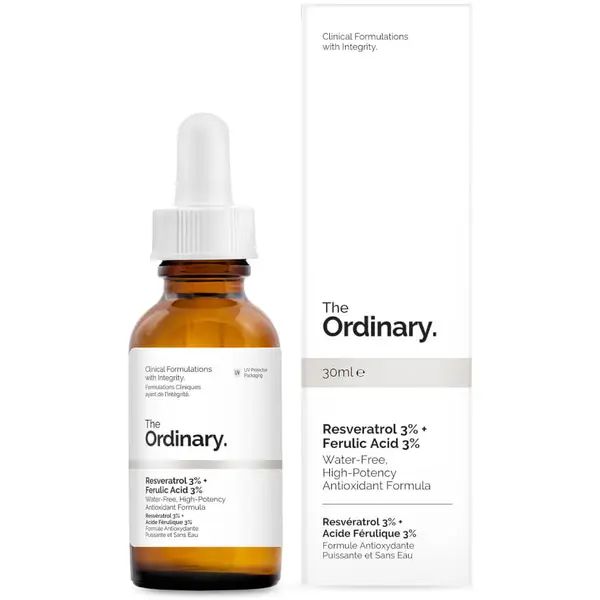The Ordinary Resveratrol Serum 3% + Ferulic Acid 3% 30ml | Skinstore