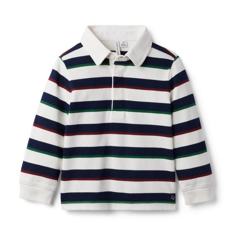 Striped Rugby Shirt | Janie and Jack