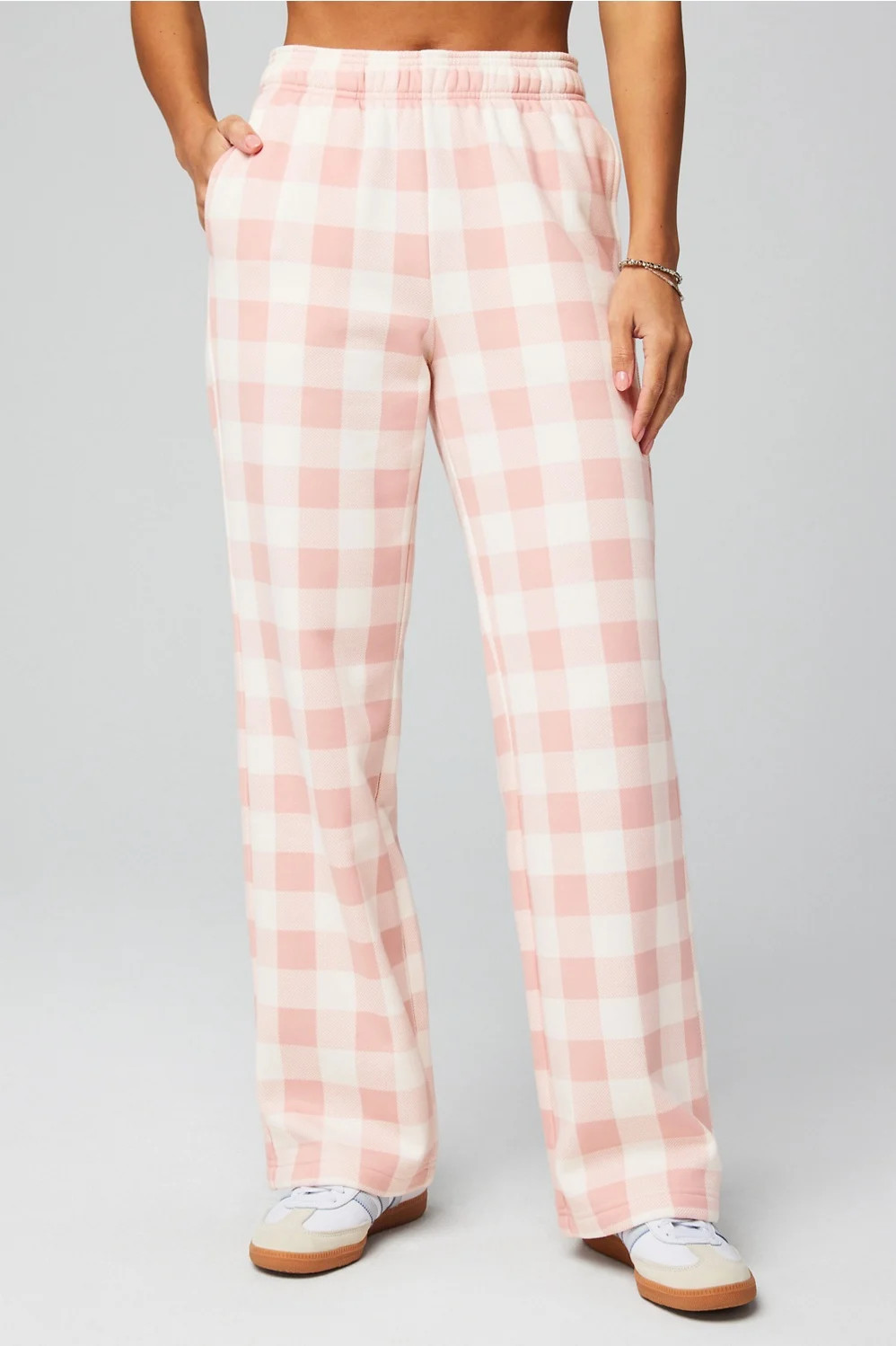 Cozy Fleece Wide Leg Sweatpant | Fabletics