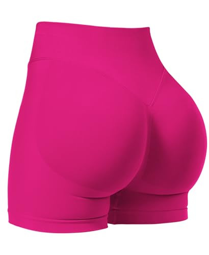 VOYJOY Women Workout Impact Shorts 2.5"/ 3.6"/ 4.5"/ 6" Scrunch Butt Lifting Gym Seamless Booty B... | Amazon (US)