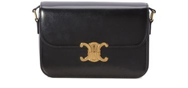 Medium Triomphe bag in shiny calfskin - CELINE | 24S (APAC/EU)