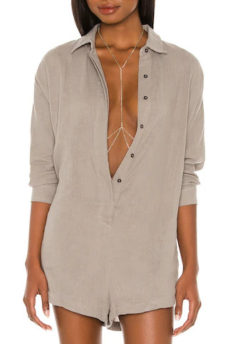 joolz by Martha Calvo Stella Body Chain in Gold from Revolve.com | Revolve Clothing (Global)