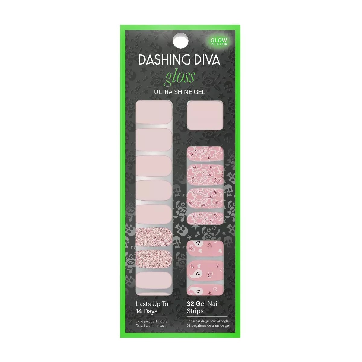 Dashing Diva Gloss Ultra Shine Gel Nail Art - Boo Thing - 32ct | Target