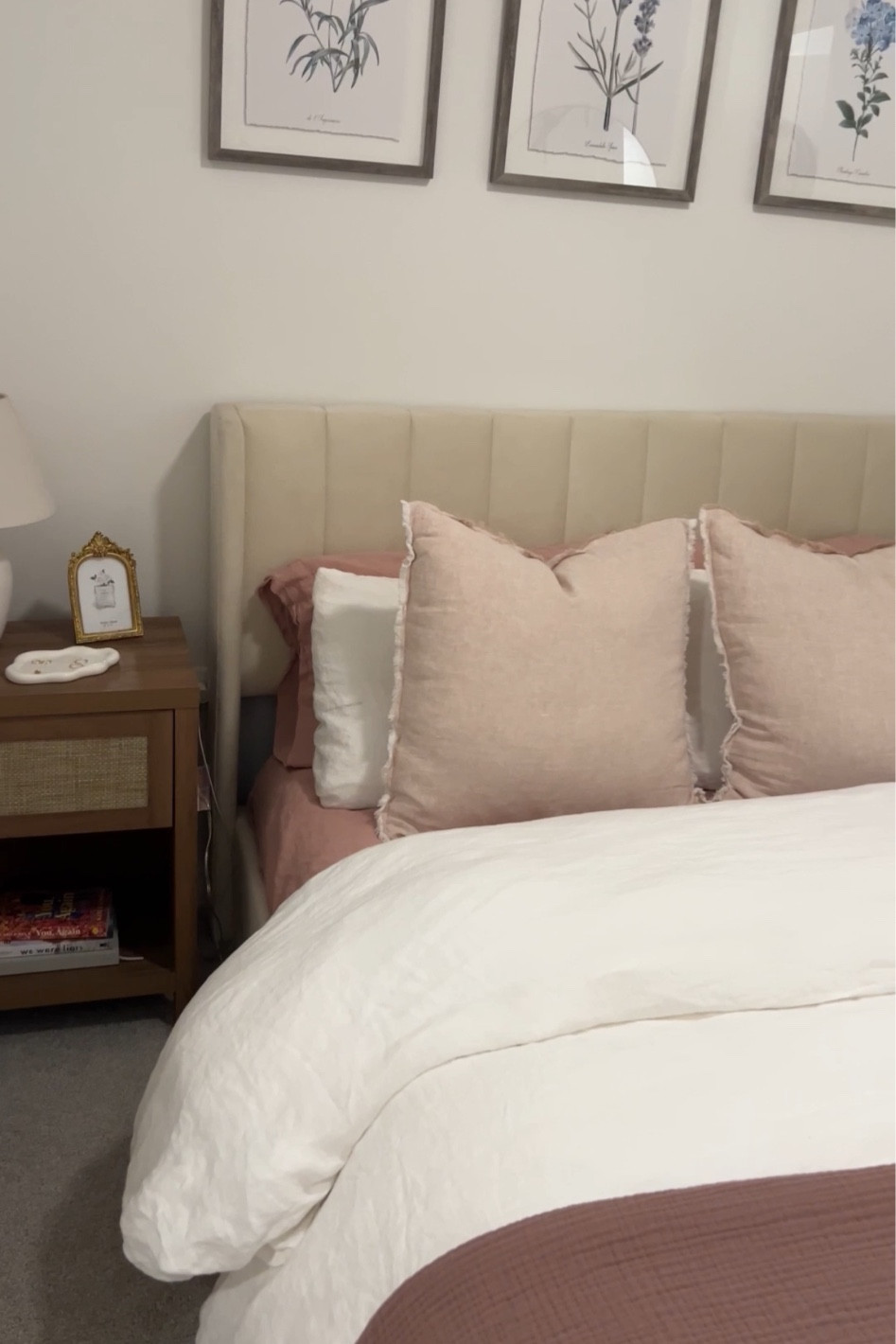 spring bedding details ✨🌷 

Quince new customer promo code: INFG-25GRACIEFRIEDL10

#LTKhome #LTKSeasonal #LTKstyletip