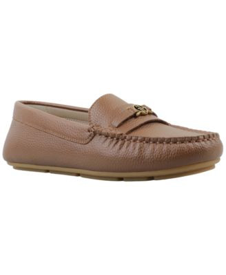 Giani Bernini Women's Caelann Driver Slip-On Loafers, Macy's Exclusive - Dark Chocolate Twill | Macy's