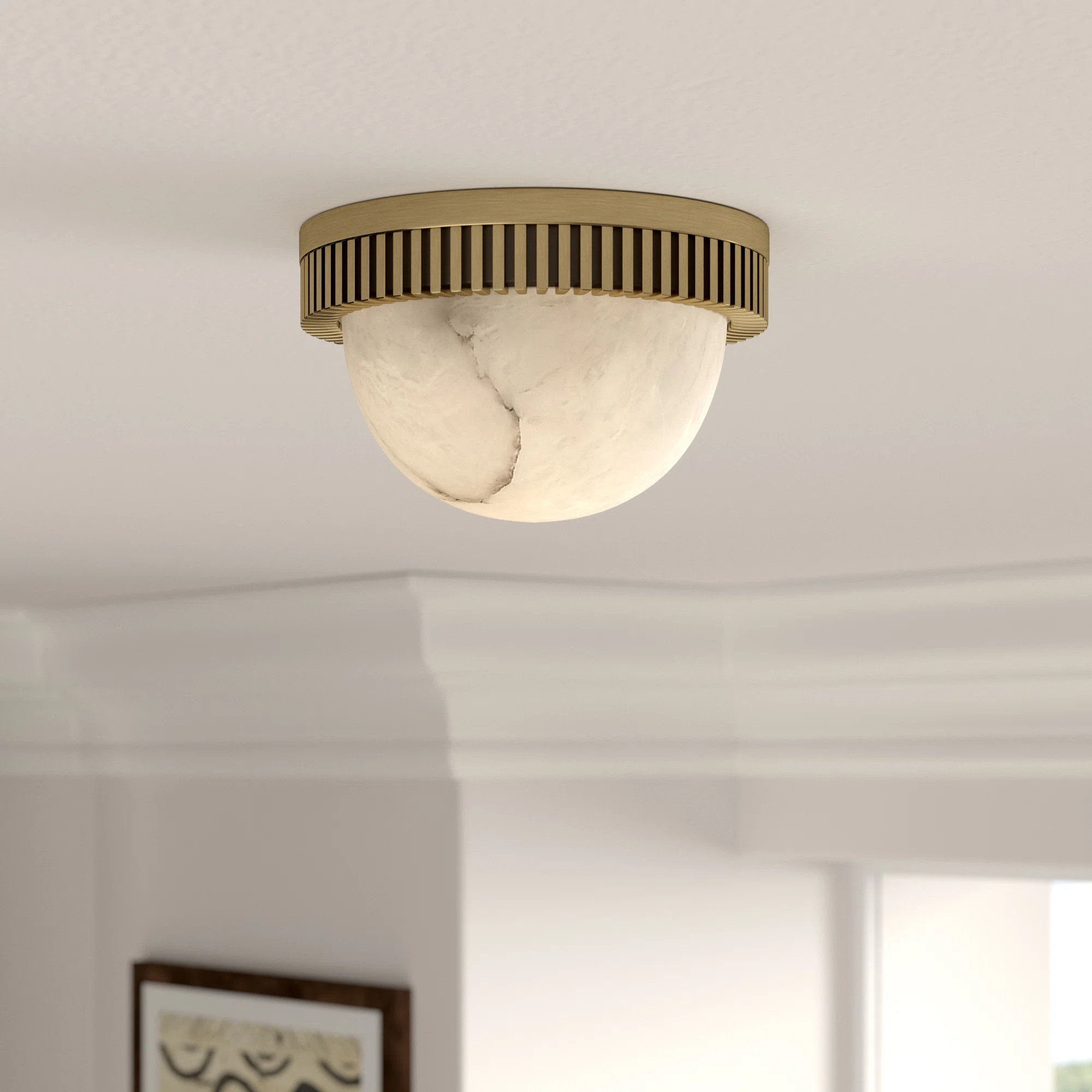 Ainsley 1 Light Flush Mount | Wayfair North America