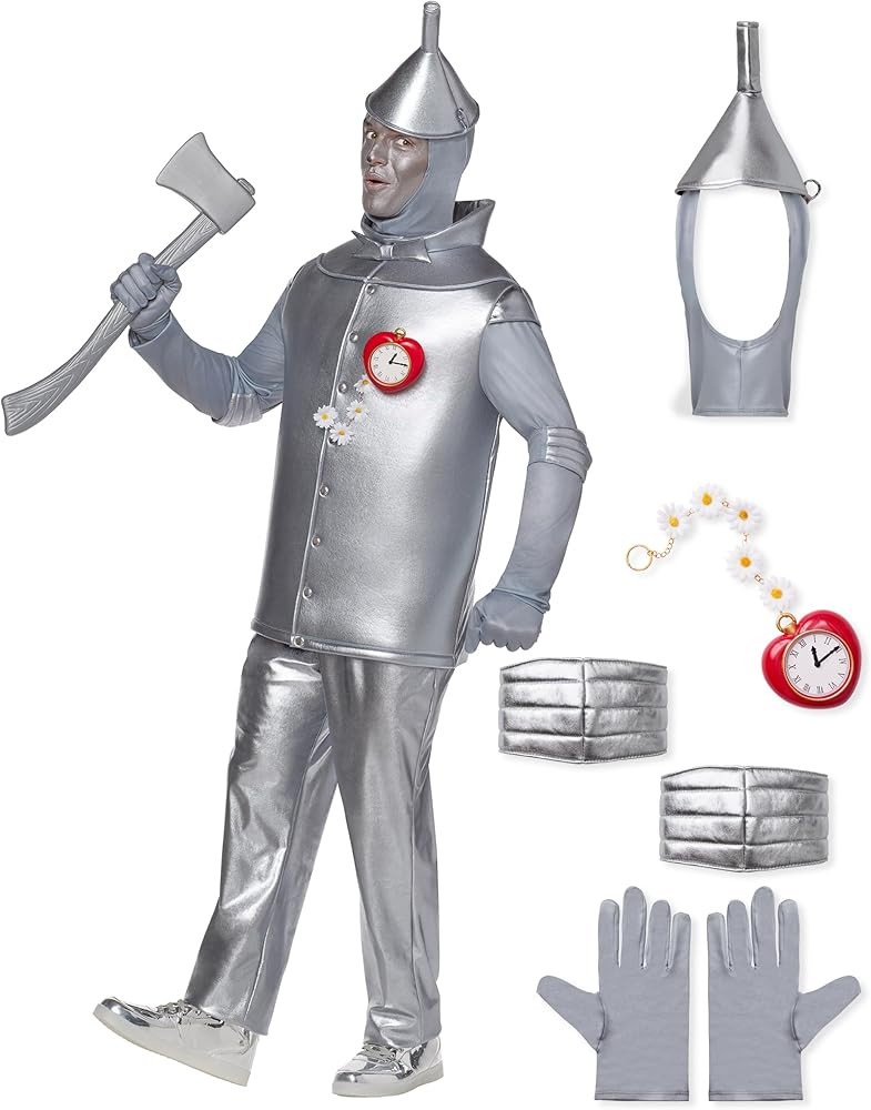 Spirit Halloween The Wizard of Oz Adult Tin Man Costume | Officially Licensed | Group Costume | T... | Amazon (US)