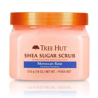 Tree Hut Moroccan Rose Shea Sugar Scrub 18oz | Target