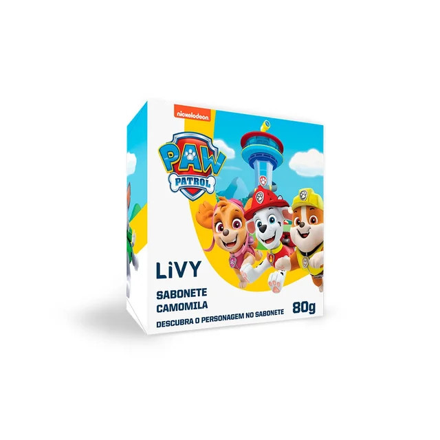 Sabonete em Barra Livy Patrulha Canina Camomila 80g | Drogasil (BR)