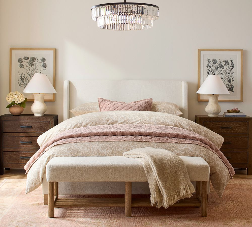Arlo Upholstered Bed | Pottery Barn (US)