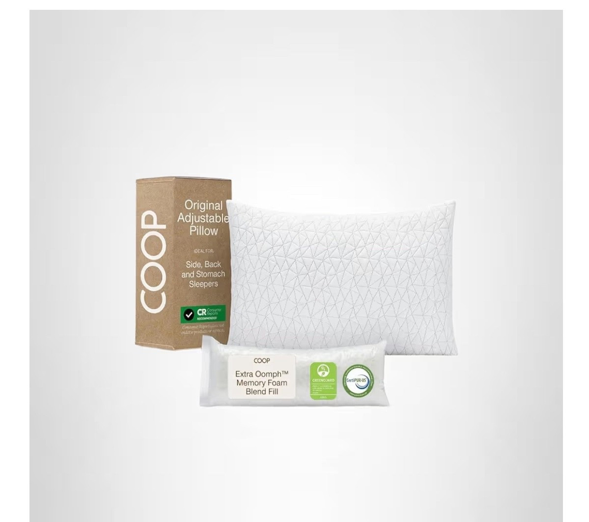 My new pillow (from Amazon) is the second rated pillow from
Consumer reports! If you’re in the market for one, I highly suggest trying it.

#LTKHome #LTKselfcare