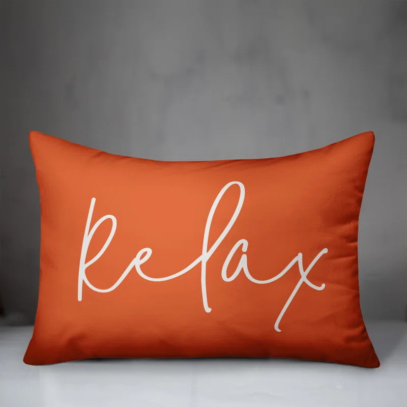 Mcgee Textual Indoor/Outdoor Throw Pillow | Wayfair North America