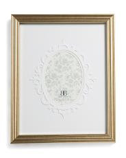 11x14 Matted To 8x10 Ornate Mat Oval Wall Portrait Frame | TJ Maxx