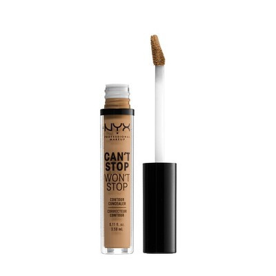 NYX Professional Makeup Can't Stop Won't Stop Contour Concealer - 13 Golden - 0.11 fl oz | Target