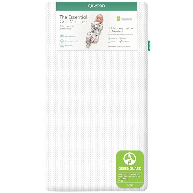 Newton Baby Essential Crib Mattress - Safe, Ultra-Breathable & Machine Washable Infant Crib Mattr... | Amazon (US)