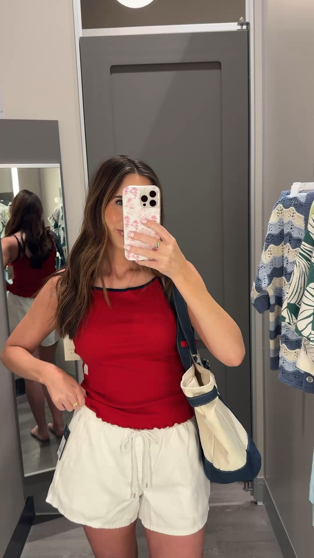 TARGET HAUL — Everything is TTS unless noted below ⬇️ For reference: I’m usually a size 6 / medium, 5’9” & about 150 lbs.

• women’s cami top — red (size S)
• USA shorts — too short for my comfort level
• green wrap skirt — wanted to love this… but very very short

#LTKTall #LTKSaleAlert #LTKSeasonal
