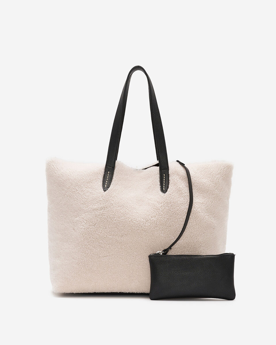 Shearling Carryall Tote | Roots (CA)