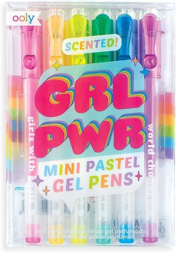 Grl Pwr Mini Scented Pastel Gel Pens - Set of 6 | Amazon (US)