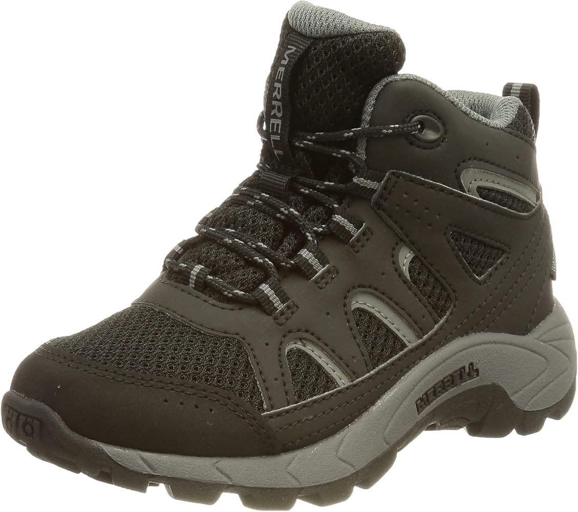 Merrell Kid's Oakcreek Mid Lace Waterproof Hiking Boot | Amazon (US)