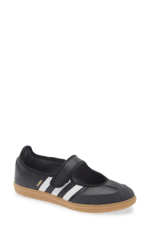 adidas Samba Jane Sneaker in Black/off White/black at Nordstrom, Size 7 | Nordstrom