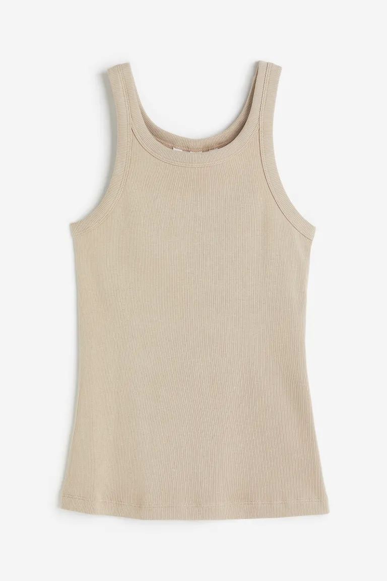 Ribbed Tank Top | H&M (US + CA)