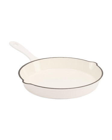 8in Cast Iron Enamel Fry Pan | TJ Maxx