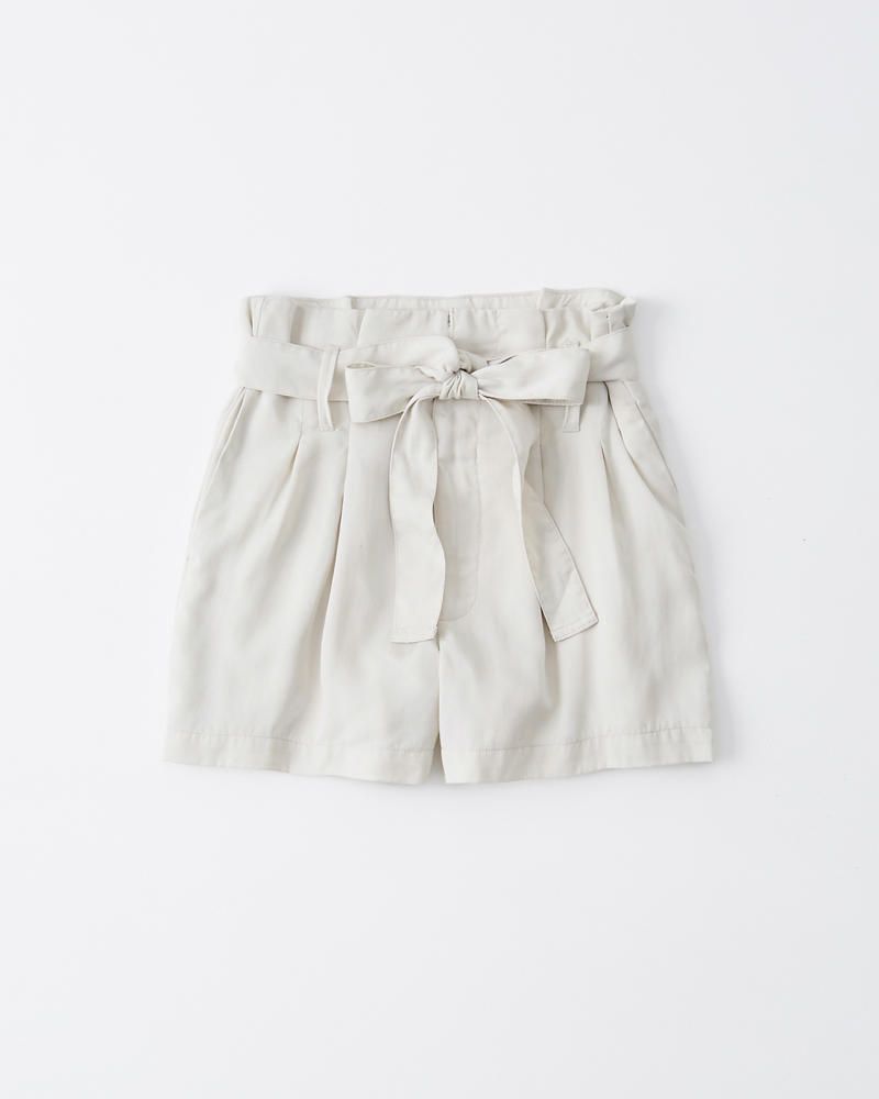 Ultra High Rise Belted Shorts | Abercrombie & Fitch US & UK