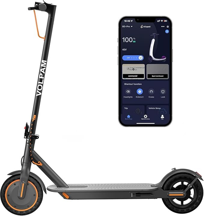 VOLPAM Adult Electric Scooter, 350W/500WMotor, 8.5"/10" Solid Tires, 19/22Mph, 32/28/23/21/18/16M... | Amazon (US)