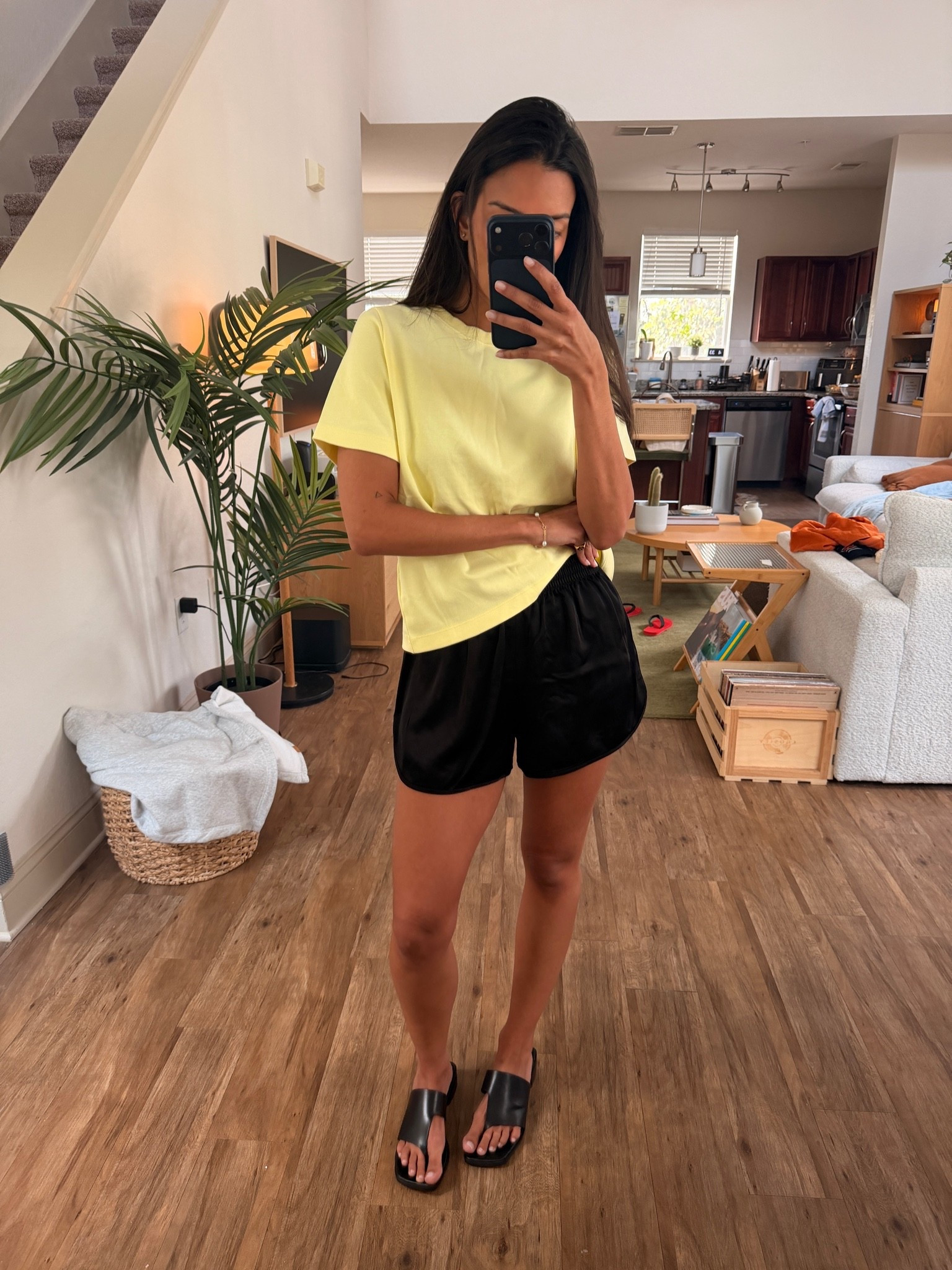 wearing a size small in shorts + tee! @Aritzia

#LTKootd #LTKgrwm
